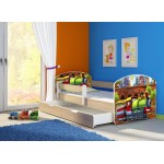 Otroška postelja 4kids Yummy Vlak